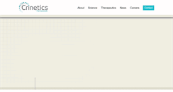 Desktop Screenshot of crinetics.com